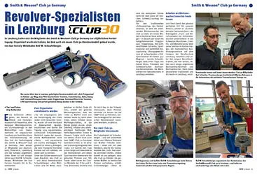 Schweizer Waffen-Magazin Ausgabe 01/2020 – Bericht über Club 30